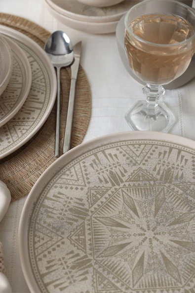 Keramika Groundlace Yemek Takımı 24 Parça 6 kişilik 21501-03 - 5