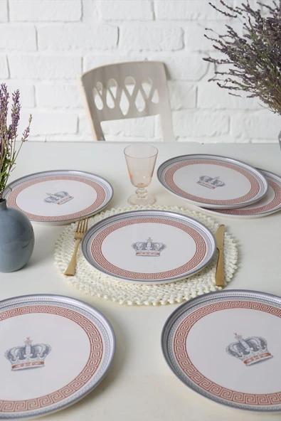 Keramika Keraart Royal Majesty Servis Tabağı 28 Cm 6 Adet 21623 - 2