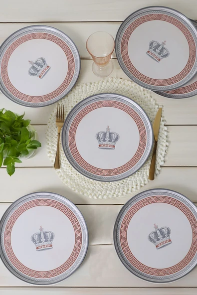 Keramika Keraart Royal Majesty Servis Tabağı 28 Cm 6 Adet 21623