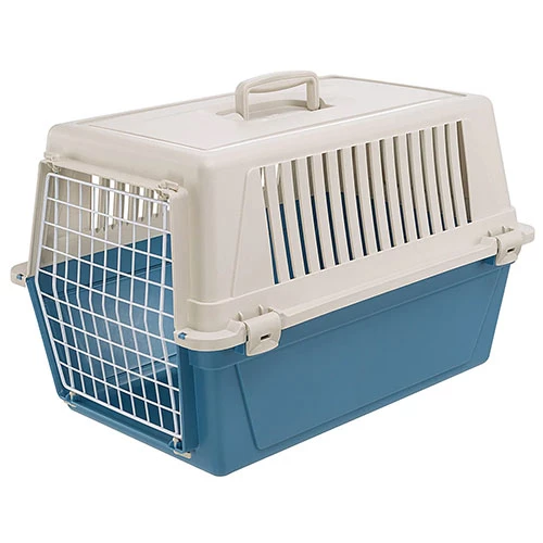 Ferplast Atlas 30 Kedi ve Küçük Irk Köpek Taşıma Kabı 40x60x38 Cm Mavi