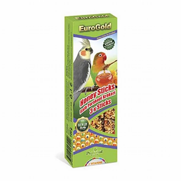 EuroGold Ballı Paraket Krakeri Üçlü 100 Gr