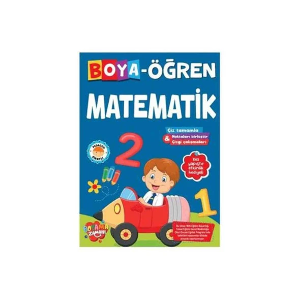 Boyama Zamanı Boya Öğren Matematk