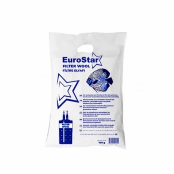 EuroStar Filter Wool Akvaryum Filtre Elyafı 100 Gr