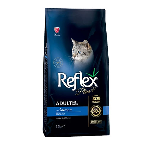 Reflex Plus Somonlu Yetişkin Kedi Maması 15 Kg