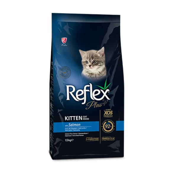 Reflex Plus Kitten Somonlu ve Pirinçli Yavru Kedi Maması 1,5 Kg