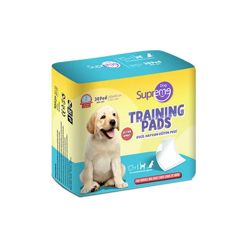 Supreme Dog Training Pads Ekstra Emici Köpek Çiş Eğitim Pedi 60x90 Cm 30'lu