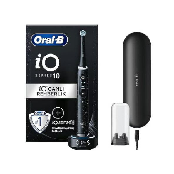 Oral-B iO 10 Şarjlı Diş Fırçası Siyah