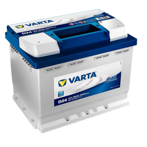 Varta Blue Dynamic D24 12 V 60 Ah 540 CCA Akü 2025 ÜRETİM ESKİ AKÜ İADESİZ