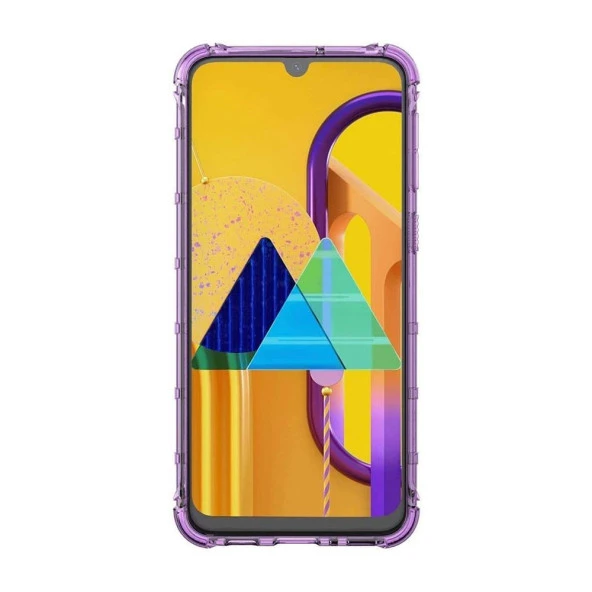 Samsung Galaxy M30s Araree Silikon Kılıf - Mor