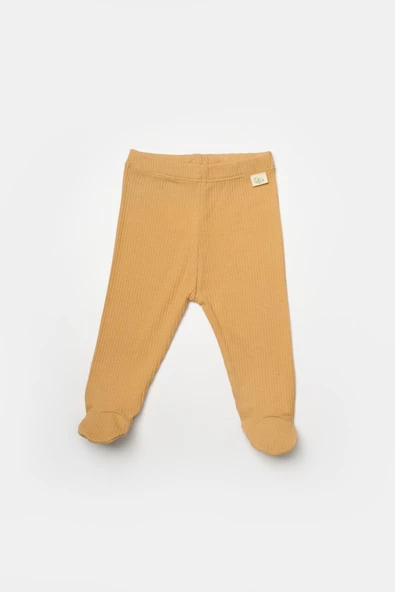 Bebek 2'li Patikli Pantolon, %50 Bambu - %50 Organik Pamuk, Bebek ve Yenidoğan Serisi - CSYB9028 - 3