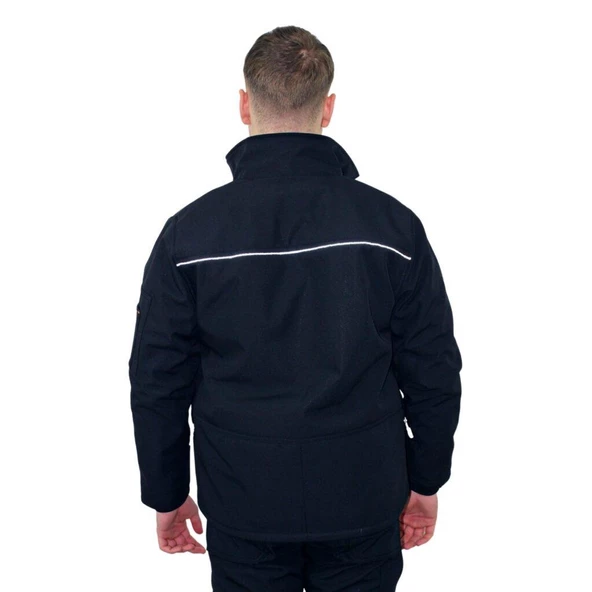 Persmont PMS06 Softshell Plus Mont Lacivert  XL - Resim 3