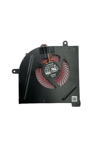 MSI ile Uyumlu GS63 Stealth 8RE-038TR, GS63 Stealth Pro 7RE-029XTR CPU Fan, İşlemci Fanı