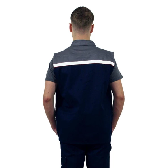 Persmont PYS06 Unisex Lacivert Softshell Plus Yelek  S - 3