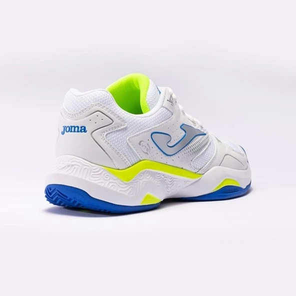 Joma Master Erkek Beyaz Toprak Kort Tenis Ayakkabısı TM100S2432C - 2