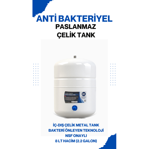 Kapalı Kasa 6 Filtreli 11 Aşamalı Pompalı Su Arıtma Cihazı - 5