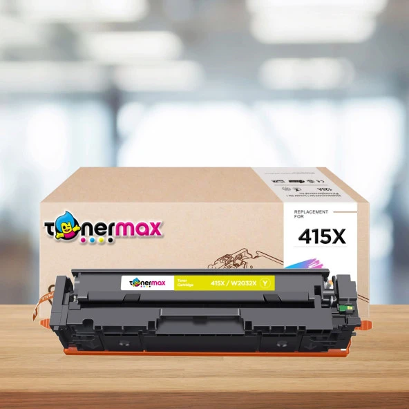 Hp 415X W2032X Muadil Toner Sarı - Çipli / M455 / M480 / M454 / M478 / M479