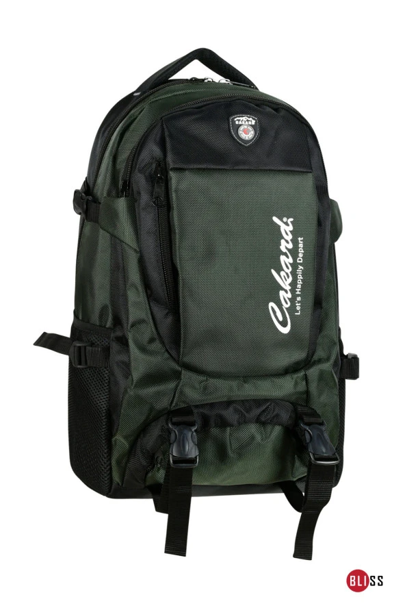 Unisex Çok Fonksiyonlu 40 Litre Suya Dayanıklı Outdoor Dağcı Seyahat Haki Sırt Çantası