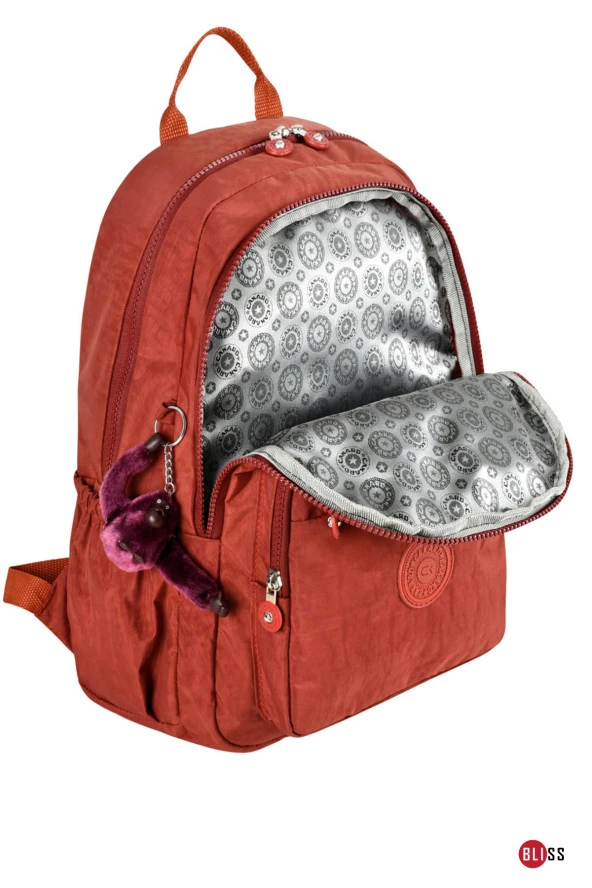 Unisex Su Geçirmez Krinkıl Kumaş Sırt Çantası - 4