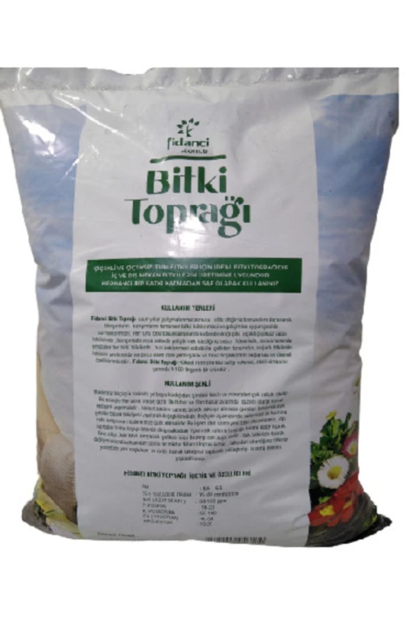 80 Litre Torf Bitki Toprağı Çiçek Toprağı Perlit Cocopeat Katkılı Fidancı