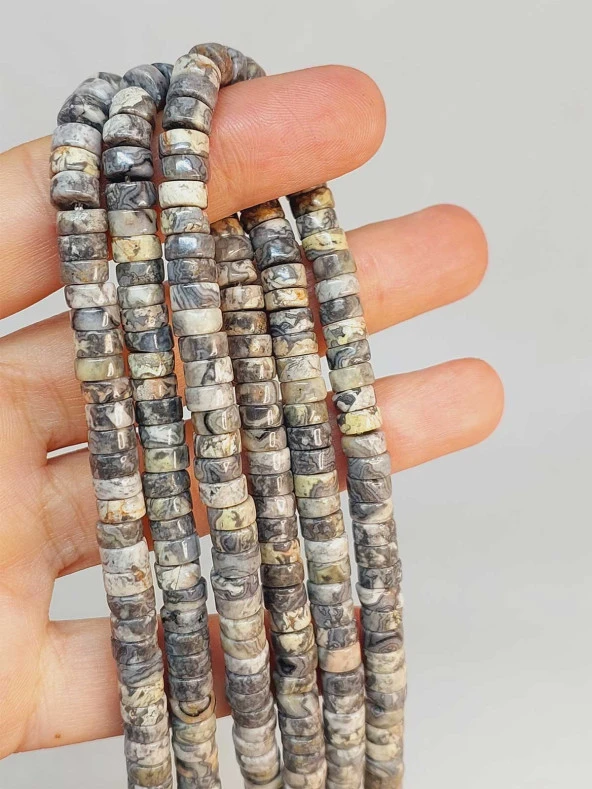 Jasper Taşı Şekilli 3x6mm Dizi (49332) ürün görseli