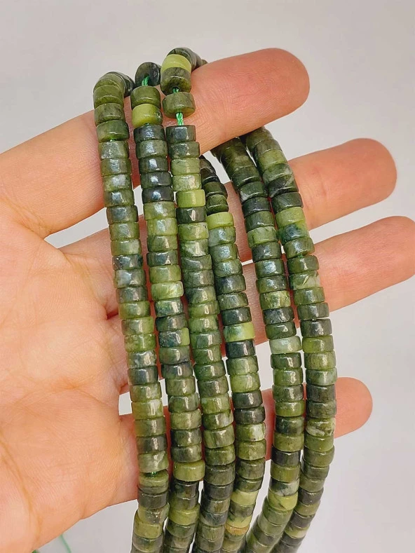 Yeşim Taşı Şekilli 3x6mm Dizi (49338) ürün görseli