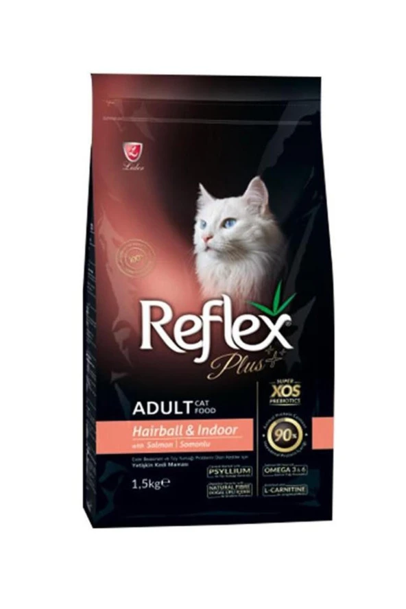 REFLEX Plus Somonlu Hairball Kedi Maması 1,5 Kg