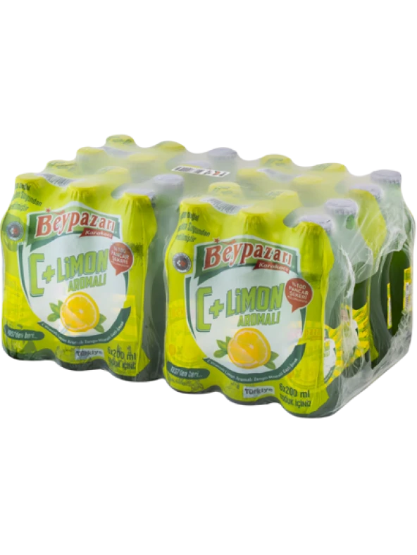 Beypazarı C Vitaminli Limon Aromalı Maden Suyu 200 Ml X 24 Adet - Resim 2