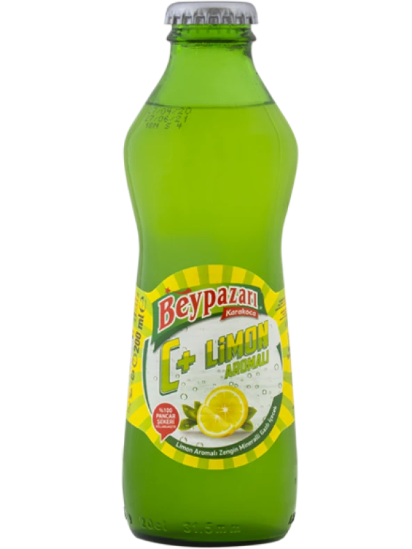 Beypazarı C Vitaminli Limon Aromalı Maden Suyu 200 Ml X 24 Adet - Resim 3