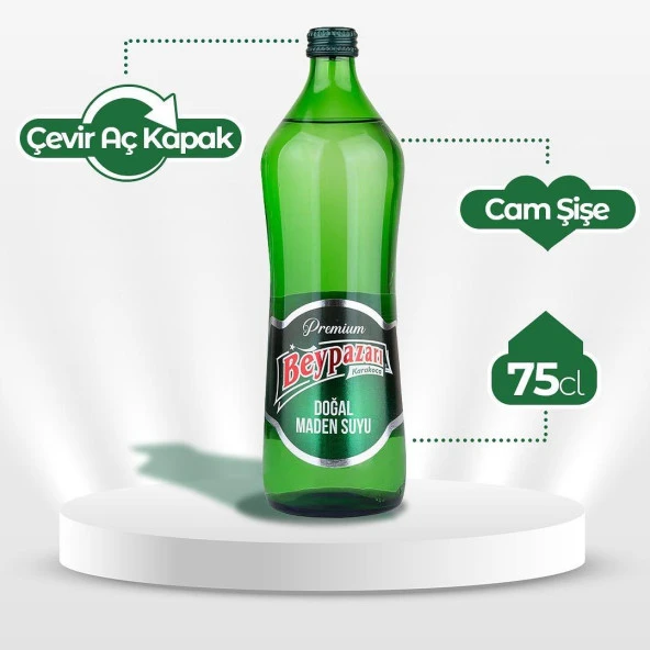 Beypazarı Premium Doğal Maden Suyu 750 Ml - 2