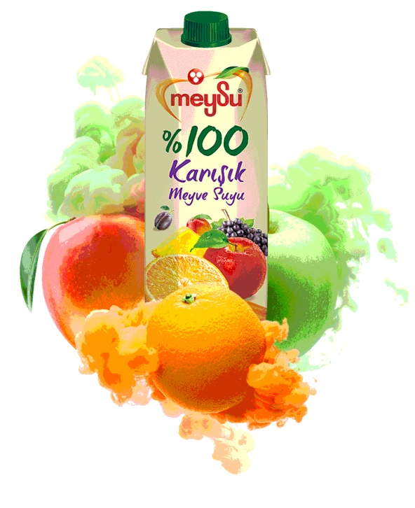 Meysu %100 Karışık Meyve Suyu 1 Lt