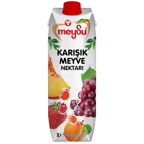 Meysu Karışık Meyve Nektarı 1 Lt