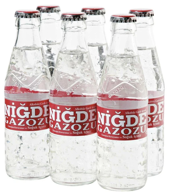 Niğde Gazozu Frambuaz Aromalı 250 Ml X 6 Adet