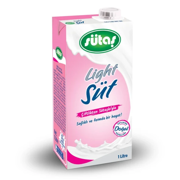 Sütaş Light Süt 1 Lt