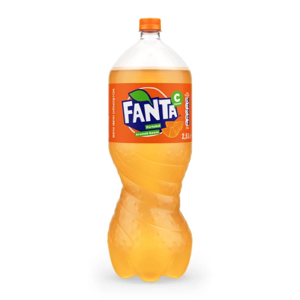 Fanta Portakal Aromalı Gazoz 2,5 Lt