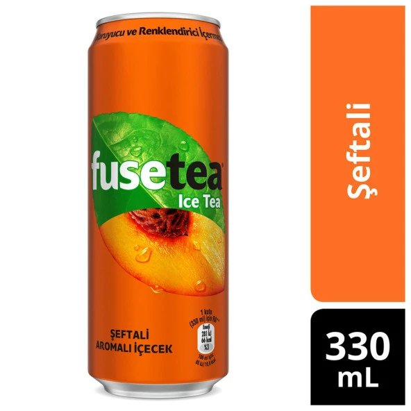 Fuse Tea Şeftali Aromalı Soğuk Çay 330 Ml X 6 Adet - 2