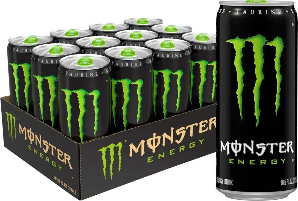 Monster Energy Orijinal Enerji İçeceği 500 Ml X 12 Adet