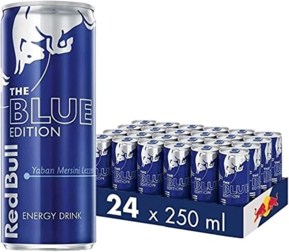 Red Bull Enerji İçeceği Yaban Mersini 250 Ml X 24 Adet
