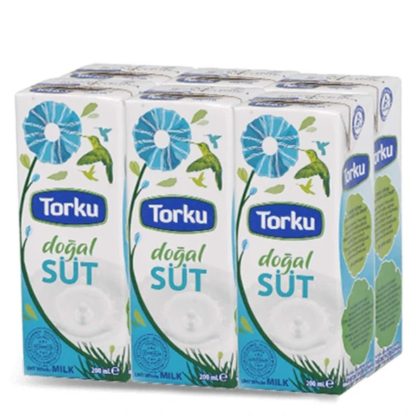 Torku Yağlı Süt 200 Ml X 6 Adet