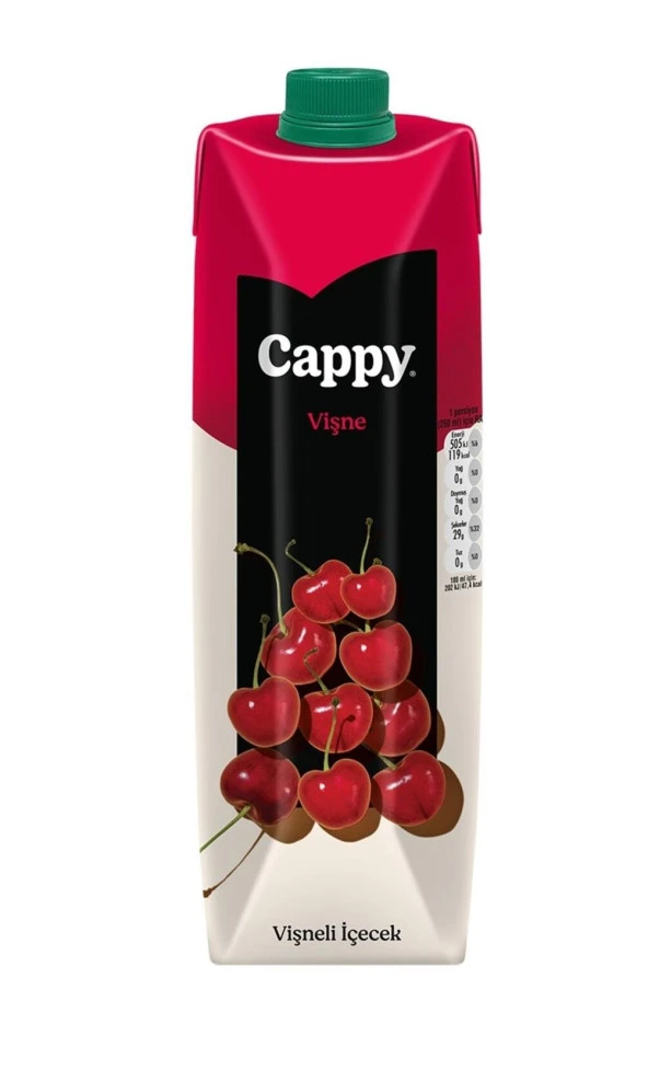 Cappy Bahçe Vişne Nektarı 1 Lt
