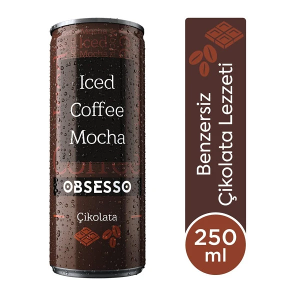 Obsesso Çikolata Soğuk Kahve 250 Ml X 6 Adet - 2