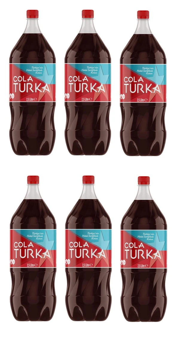 Cola Turka Kola 2,5 Lt X 6 Adet