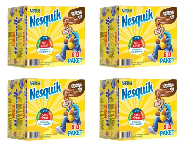 Nestle Nesquik Kakaolu Süt 180 Ml X 24 Adet