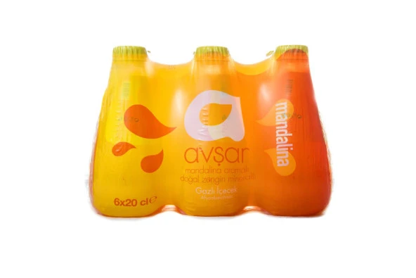 Avşar C Vitaminli Mandalina Aromalı Maden Suyu 200 Ml X 6 Adet