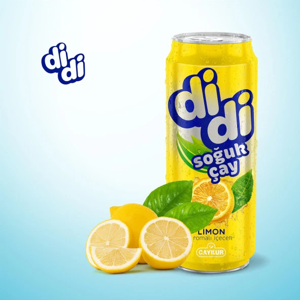 Çaykur Didi Limon Aromalı Soğuk Çay 500 Ml