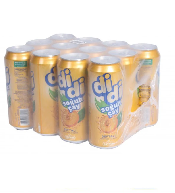 Çaykur Didi Şeftali Aromalı Soğuk Çay 500 Ml X 12 Adet