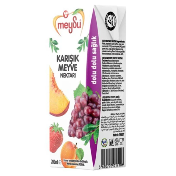 Meysu Karışık Meyve Nektarı 200 Ml X 6 Adet - 2