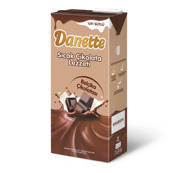 Danette Sıcak Çikolata Lezzeti 1 Lt