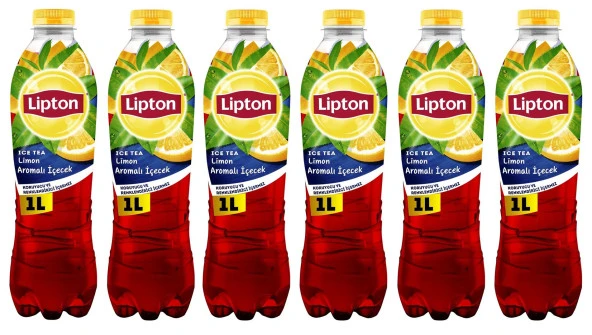 Lipton Soğuk Çay Limon 1 Lt X 6 Adet