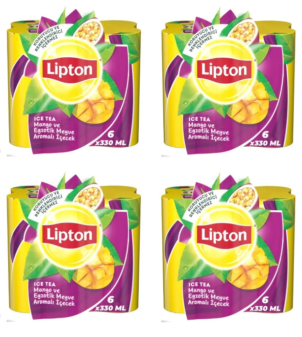 Lipton Soğuk Çay Mango 330 Ml X 24 Adet