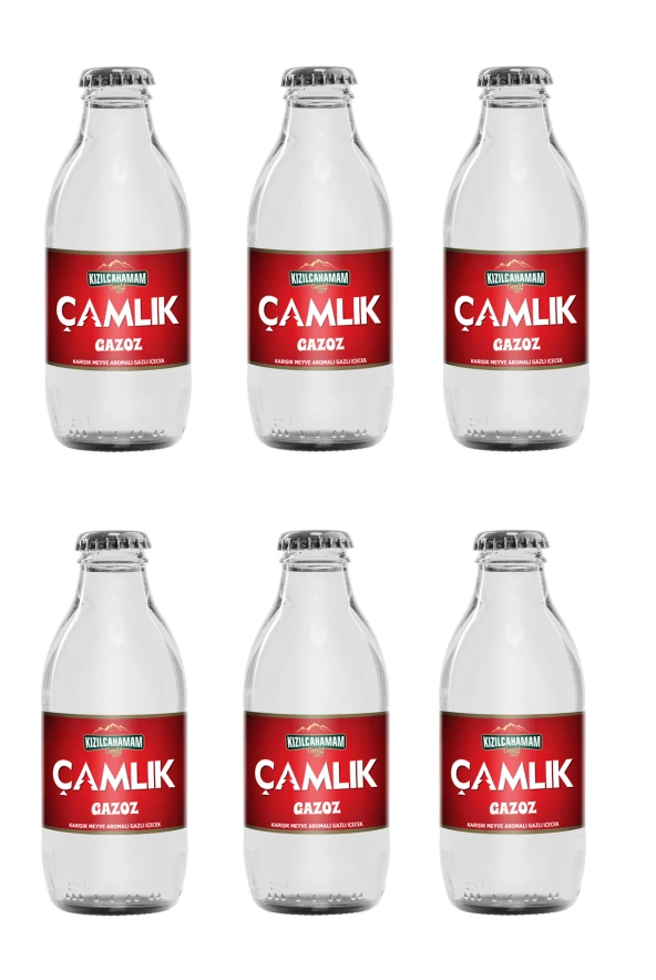 Kızılcahamam Çamlık Gazoz 200 Ml X 6 Adet